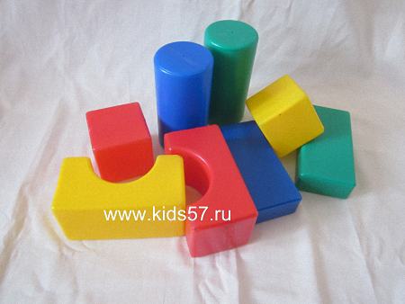 Крупные пластмассовые кубики | Аренда детских товаров в Орле